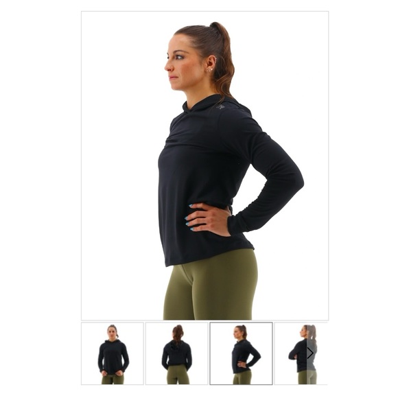 NWOT - TYR SLS Women's Tech Performance Hoodie, Black, Size M (8) - Picture 1 of 12